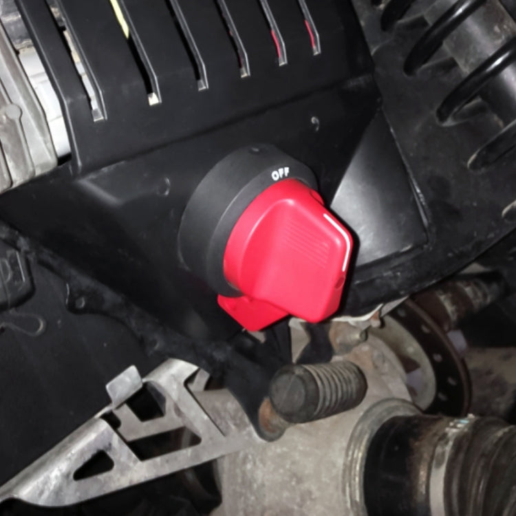 12V 300A Car Selector Isolator Disconnect Rotary Switch Cut (Yellow) by buy2fix