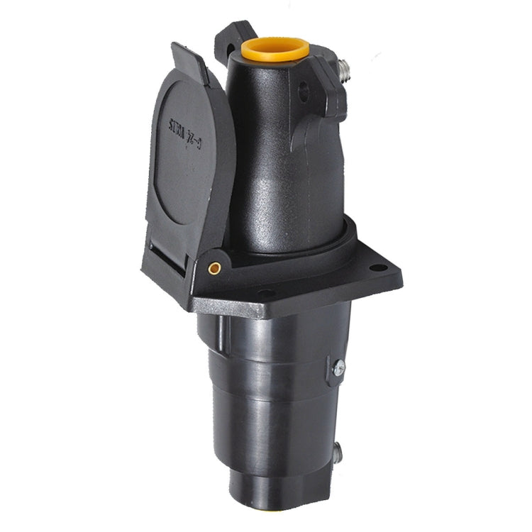 7-PIN 12V Trailer Plug American Flat Blade Connector Adapter by buy2fix