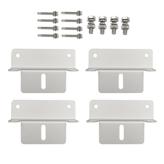 Outdoor RV Solar Panel Aluminum Alloy Bracket by buy2fix