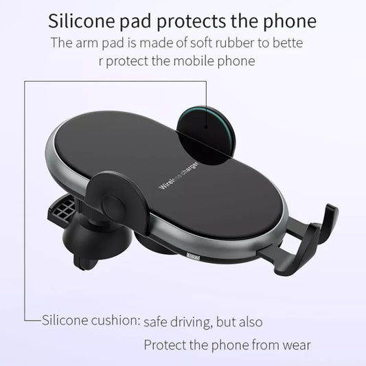 Car Smart Wireless Charger Phone Holder by buy2fix