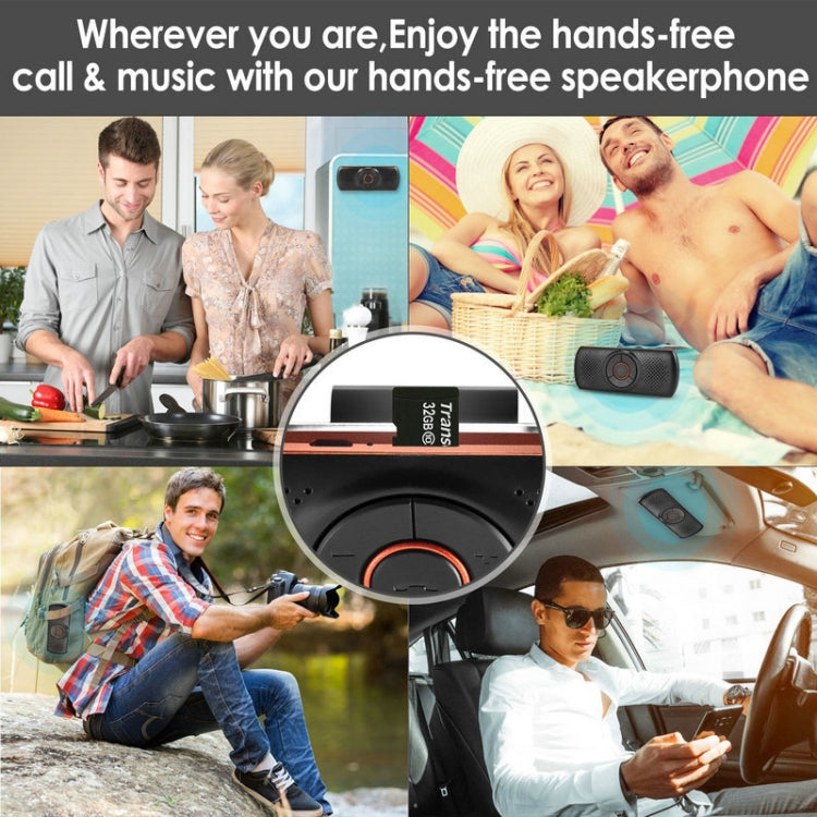 T826 Car Bluetooth Wireless MP3 Player FM Player for Sun Visor by buy2fix