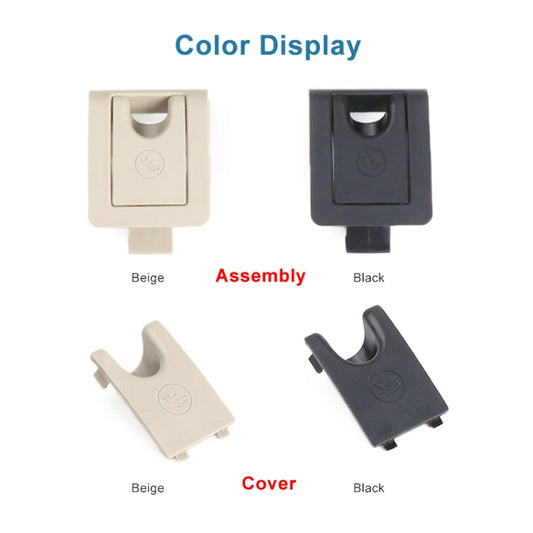 For Toyota Camry 2017- Car Rear Child ISOFIX Switch Seat Safety Cover 2059200513(Beige) by buy2fix