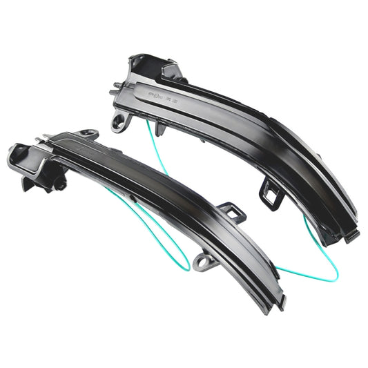 1 Pair For BMW 3 Series F20 Car Dynamic LED Turn Signal Light Rearview Mirror Flasher Water Blinker by buy2fix