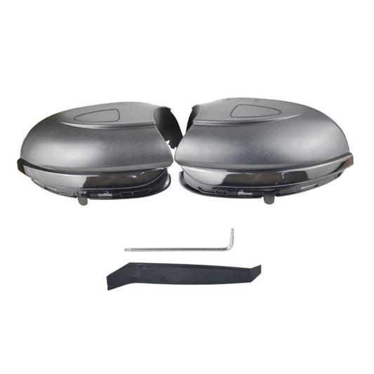 1 Pair For Volkswagen Golf 6 MK6 Car Dynamic LED Turn Signal Light Rearview Mirror Flasher Water Blinker, without Hole by buy2fix