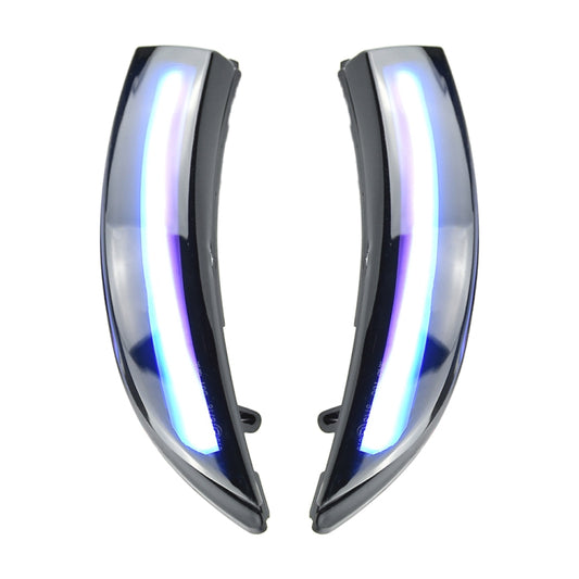 1 Pair For Ford Fiesta 2008-2017 Car Dynamic LED Turn Signal Light Rearview Mirror Flasher Water Blinker by buy2fix