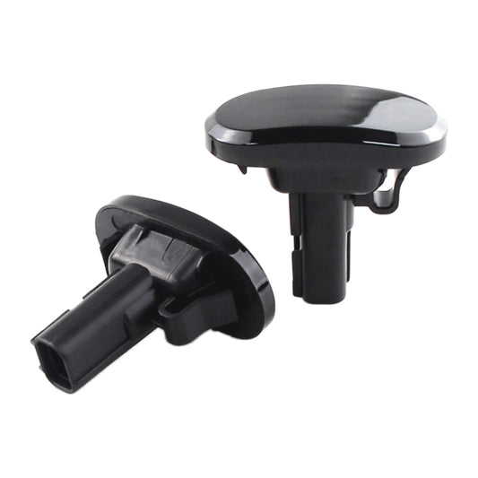 2pcs For Suzuki Jimny JB64W 2018/07- Car Dynamic LED Fender Side Light (Transparent Black) by buy2fix