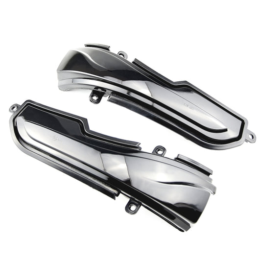 1 Pair For Infiniti Q30 2016-2019 Car Dynamic LED Turn Signal Light Rearview Mirror Flasher Water Blinker (Transparent Black) by buy2fix