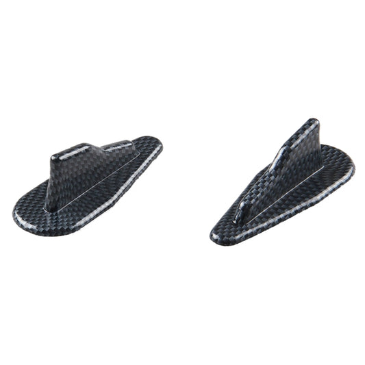 Universal Car Modification EVO Style Car Roof Radio Signal Shark Fin Decoration Accessories, Carbon Fiber Texture Style by buy2fix