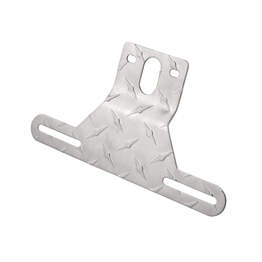 Car Tail Rear License Plate Frame Aluminum Trailer License Plate Light Bracket by buy2fix
