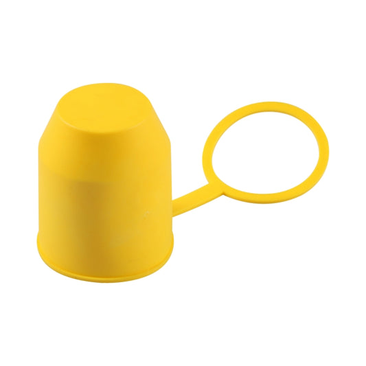 50mm Plastic Car Truck Tow Ball Cover Cap Towing Hitch Trailer Towball Protection (Yellow) by buy2fix
