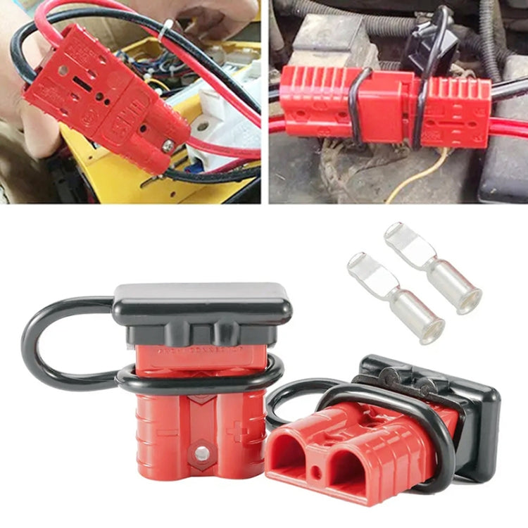 50Amp Battery Quick Connerctor Plug + Dust Cover for Car Caravan by buy2fix