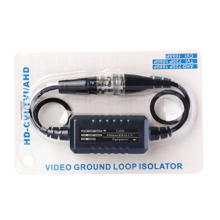 HD CVI/TVI/AHD Coaxial Ground Loop Isolator Video Balun BNC Male to Female Anti-jamming by buy2fix