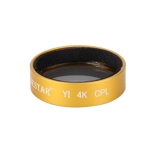 JUNESTAR for Xiaomi Xiaoyi Yi II 4K Sport Action Camera Proffesional CPL Filter(Gold) by JSR