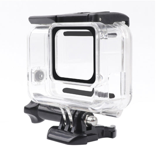 For GoPro HERO7 White /Silver Skeleton Housing Side Hollow Protective Case with Buckle Basic Mount & Screw(Transparent) by buy2fix