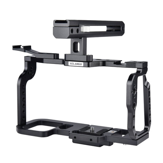 YELANGU C9-A YLG0911A Handle Video Camera Cage Stabilizer for DJI BMPCC 4K(Black) by YELANGU
