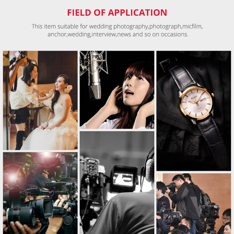 YELANGU LED01 49 LED Video Light for Camera / Video Camcorder (Black) by YELANGU