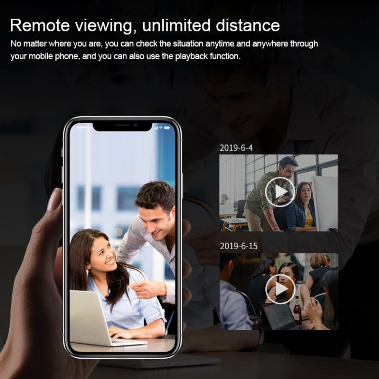 R89 Full HD 1080P WiFi Mini DV Recorder Camera, Support Monitor Detection & Night Vision & Loop Recording & TF Card by buy2fix
