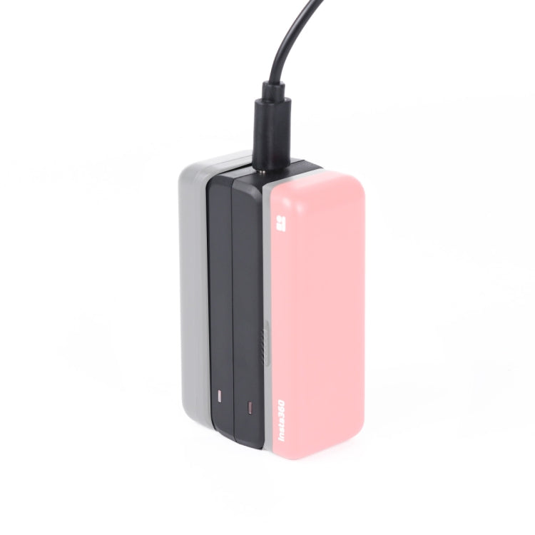 For Insta360 One R Dual-side Batteries Charger Base(Black) by buy2fix