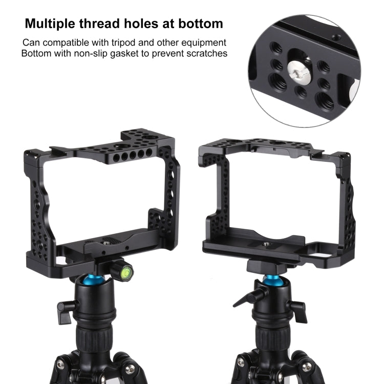 Video Camera Cage Stabilizer for Sony A7 III (A7M3) / A7R3 (A7R III) by buy2fix