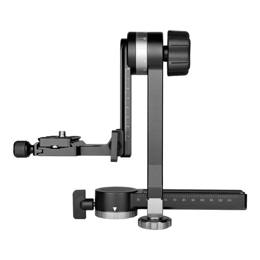 YELANGU A171 YLG0401E-C 360 Degree Rotation Horizontal Cantilever Gimbal Tripod Head for Home DV and SLR Cameras (Black) by YELANGU