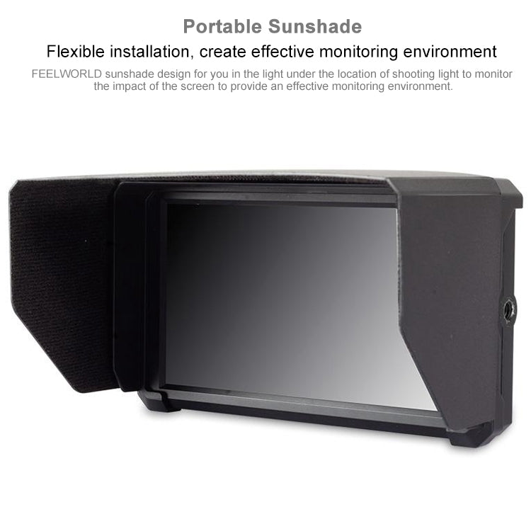 FEELWORLD F6 1920x1080 5.5 inch IPS Screen HDMI 4K Camera Field Monitor by FEELWORLD