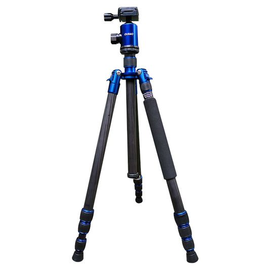 TRIOPO Oubao C-608S Adjustable Portable Carbon Fiber Tripod with Ball Head for SLR Camera by TRIOPO
