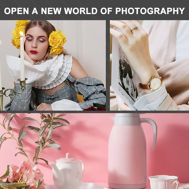 TRIOPO Oubao TTR300W 60x90cm Studio Softbox + Tripod Mount + 2x Light Bulb Photography Lighting Tow Piece Set by TRIOPO