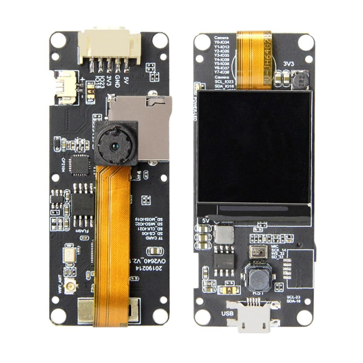 TTGO OV2640 Standard Extended Single Lens Camera Module for T-Camera Plus ESP32-DOWDQ6 8MB SPRAM by TTGO