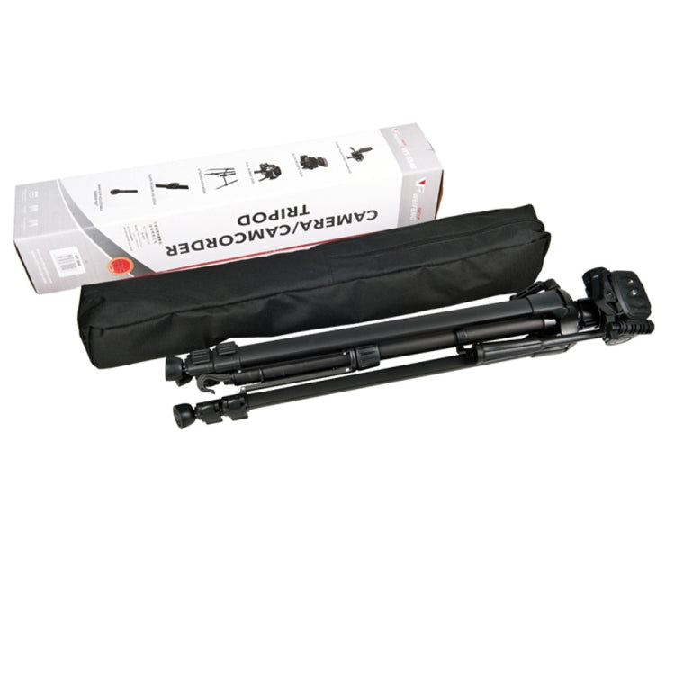 WeiFeng WT-3560 3-Section Folding Legs Live Broadcast Aluminum Alloy Tripod Mount (Black) by buy2fix