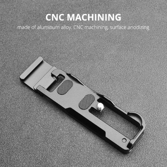 YELANGU CL12 Camera Expansion Board Base L Plate for Sony ZV-1 (Black) by YELANGU