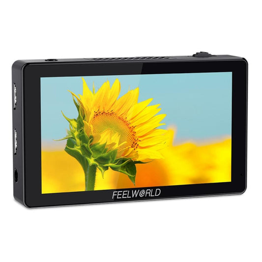 FEELWORLD LUT5 5.5 inch Ultra High Bright 3000nit Touch Screen DSLR Camera Field Monitor (Black) by FEELWORLD