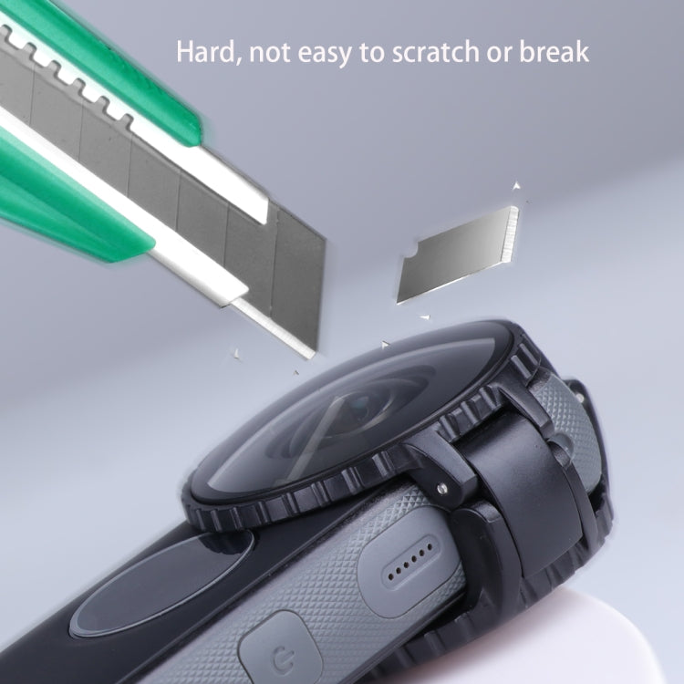 Lens Guard Protective Glass Cover for Insta360 One X2(Black) by buy2fix