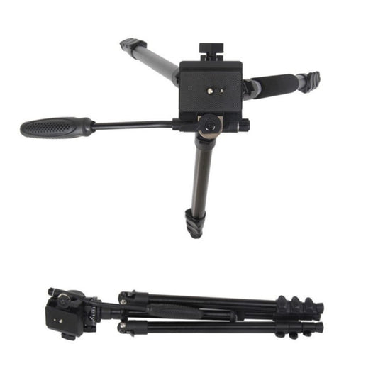 TRIOPO K2808 Aluminum Tripod Mount with HY-350 Heavy Duty Damping Head (Black) by TRIOPO
