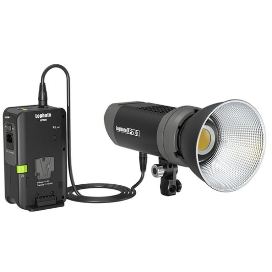 Lophoto LP-200Bi 200W Dual-Color Temperature Continuous Light LED Studio Video Fill Light(AU Plug) by TRIOPO