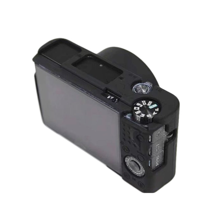 Soft Silicone Protective Case for Sony Cyber-Shot RX100 VII / RX100 M7 (Black) by buy2fix