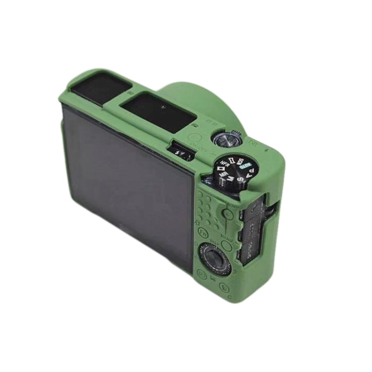 Soft Silicone Protective Case for Sony Cyber-Shot RX100 VII / RX100 M7 (Green) by buy2fix