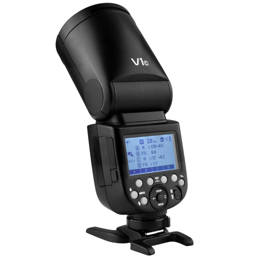 Godox V1C Round Head TTL Flash Speedlite for Canon (Black) by Godox
