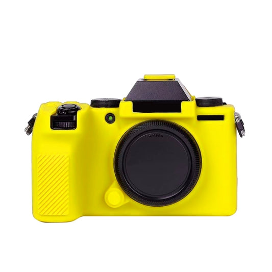 Soft Silicone Protective Case for FUJIFILM X-S10(Yellow) by buy2fix