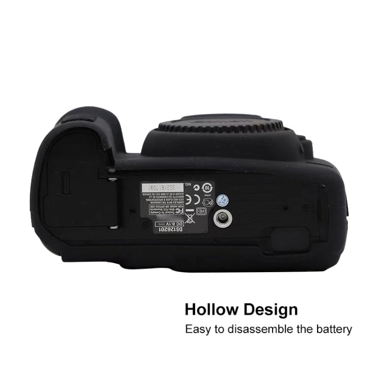 For Canon EOS 5D Mark II Soft Silicone Protective Case(Yellow) by buy2fix