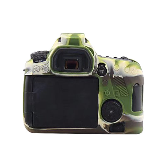 For Canon EOS 6D Mark II Soft Silicone Protective Case (Camouflage) by buy2fix