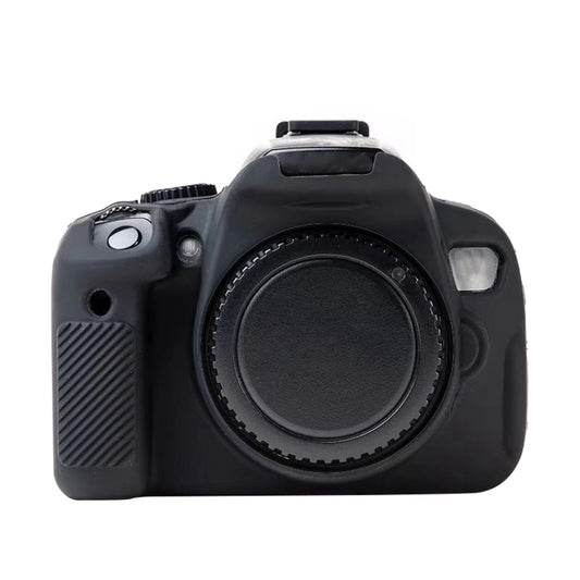 For Canon EOS 600D Soft Silicone Protective Case(Black) by buy2fix