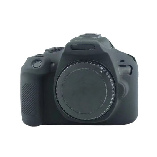 Soft Silicone Protective Case for Canon EOS 2000D (Black) by buy2fix