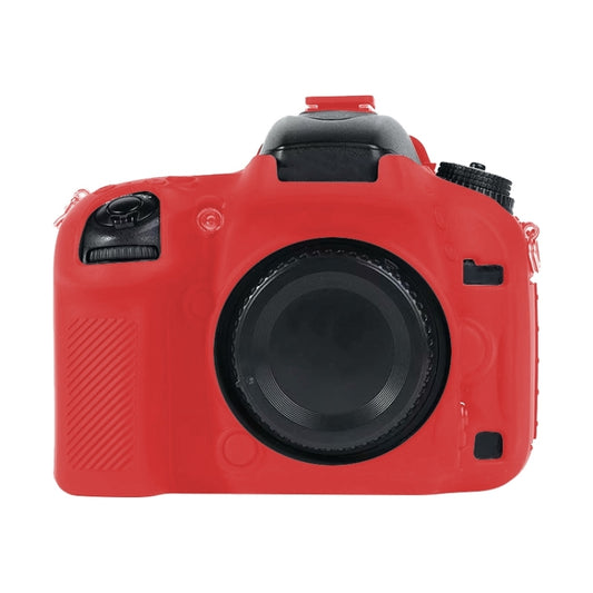 For Nikon D600 / D610 Soft Silicone Protective Case(Red) by buy2fix