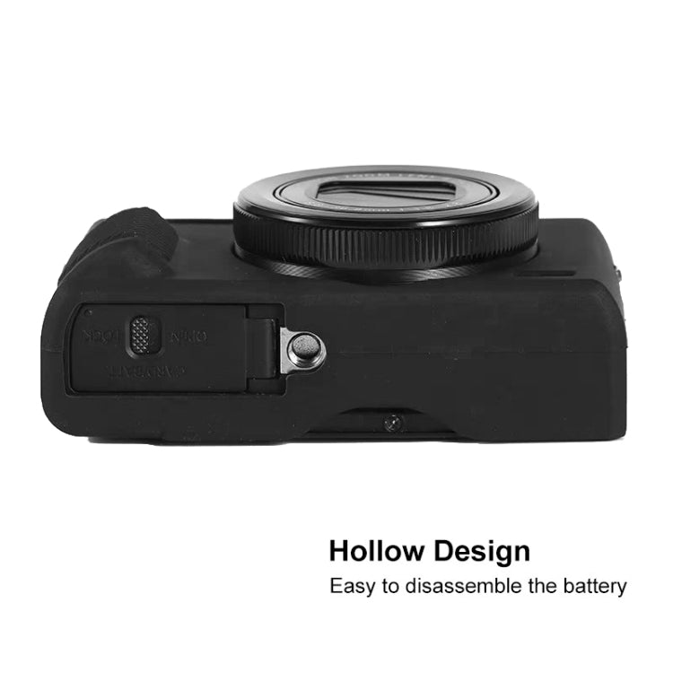 For Canon PowerShot G7 X Mark III / G7X III / G7X3 Soft Silicone Protective Case(Yellow) by buy2fix