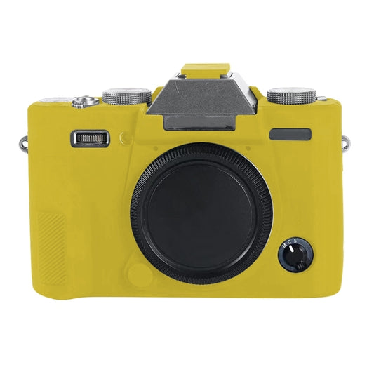 For FUJIFILM X-T30 Soft Silicone Protective Case(Yellow) by buy2fix