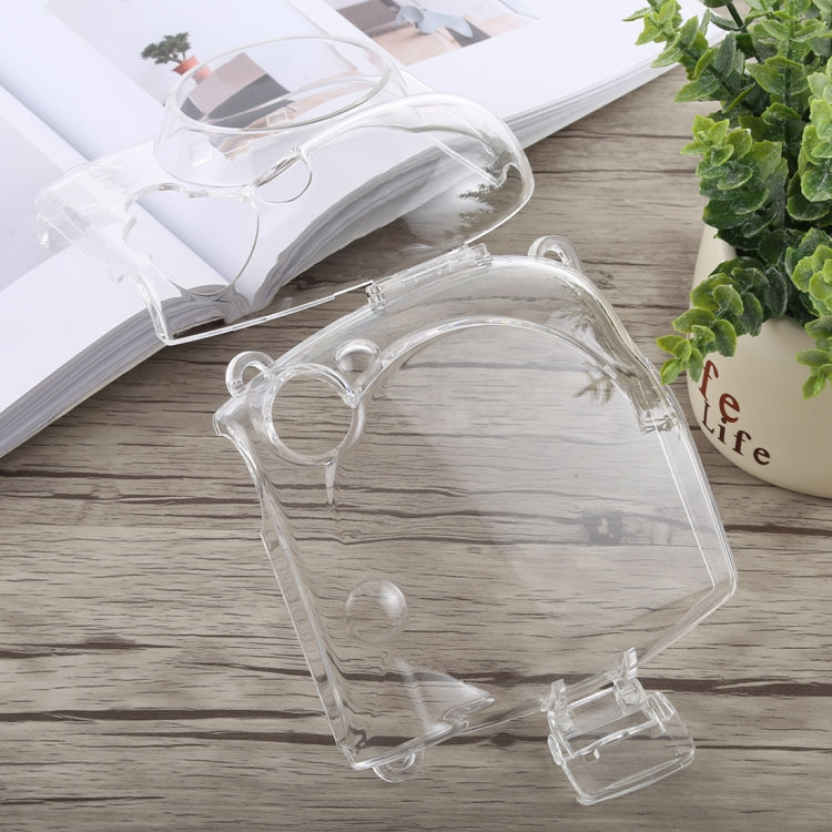 Protective Crystal Shell Case with Strap for FUJIFILM instax mini 7S (Transparent) by buy2fix