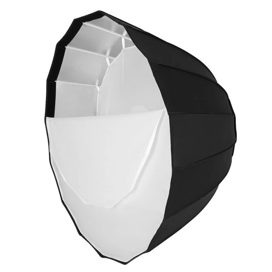 Godox P120H 120cm Deep Parabolic Softbox Reflector Diffuser Studio Light Box (Black) by Godox