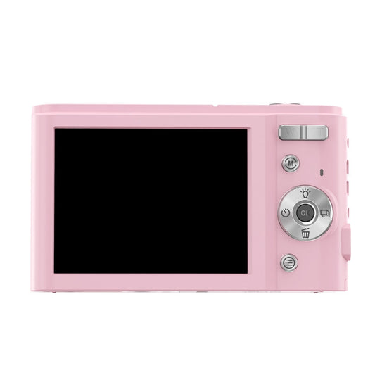 DC302 2.88 inch 44MP 16X Zoom 2.7K Full HD Digital Camera Children Card Camera, EU Plug (Pink) by buy2fix
