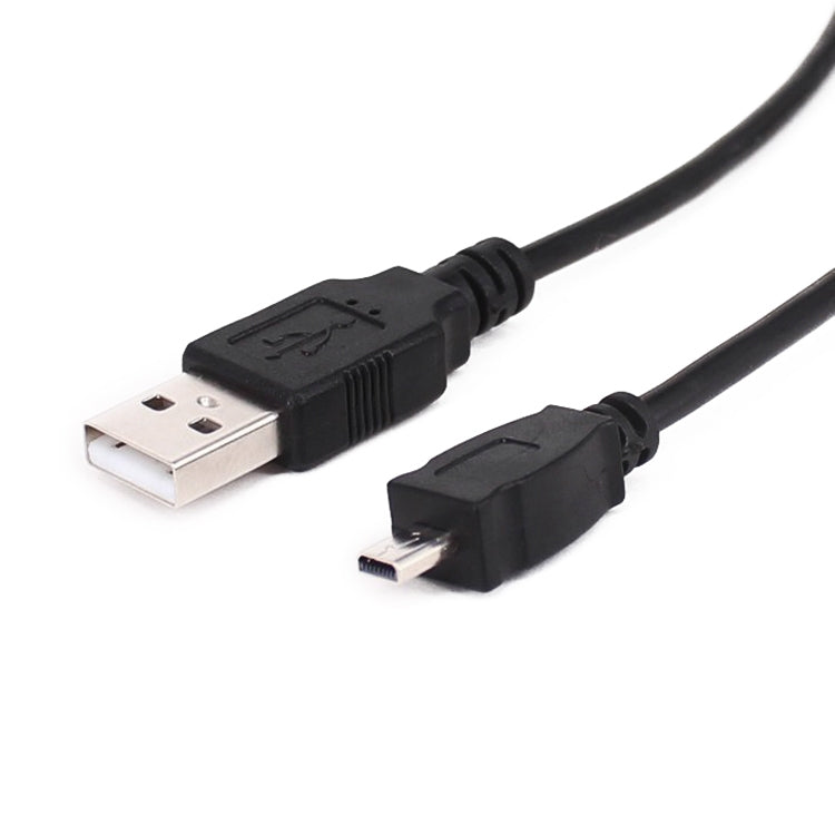 5 PCS 1.5m Mini 8 Pin USB to USB 2.0 Data Charging Cable for Nikon D5100 / D610(Black) by buy2fix