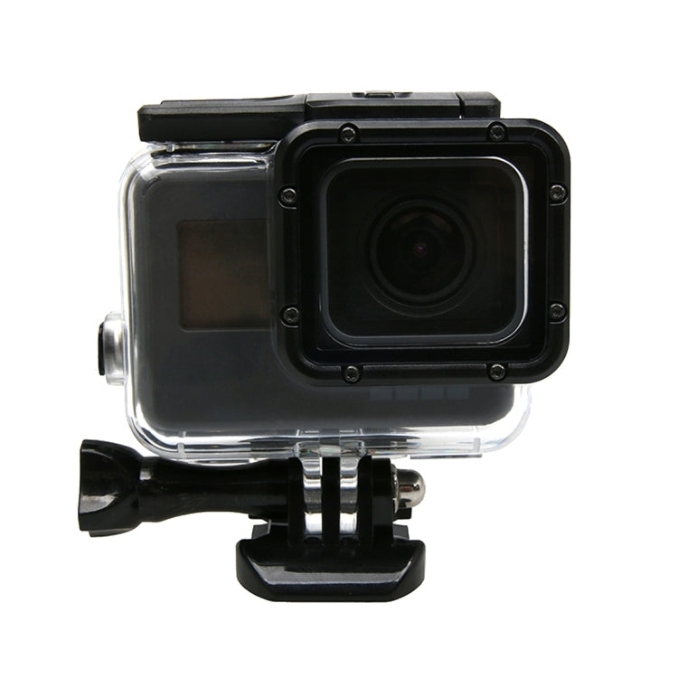 For GoPro NEW HERO /HERO6 /5 Touch Screen 45m Waterproof Housing Protective Case with Buckle Basic Mount & Screw, No Need to Remove Lens by buy2fix